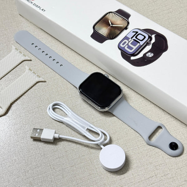 Logo Edition X10 Smartwatch – Space Aluminum+ Free Dual Straps