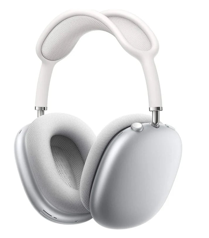 AirPods Max Wireless Headphones with Logo, Pop-Up & Free Leather Case for Android & iOS both